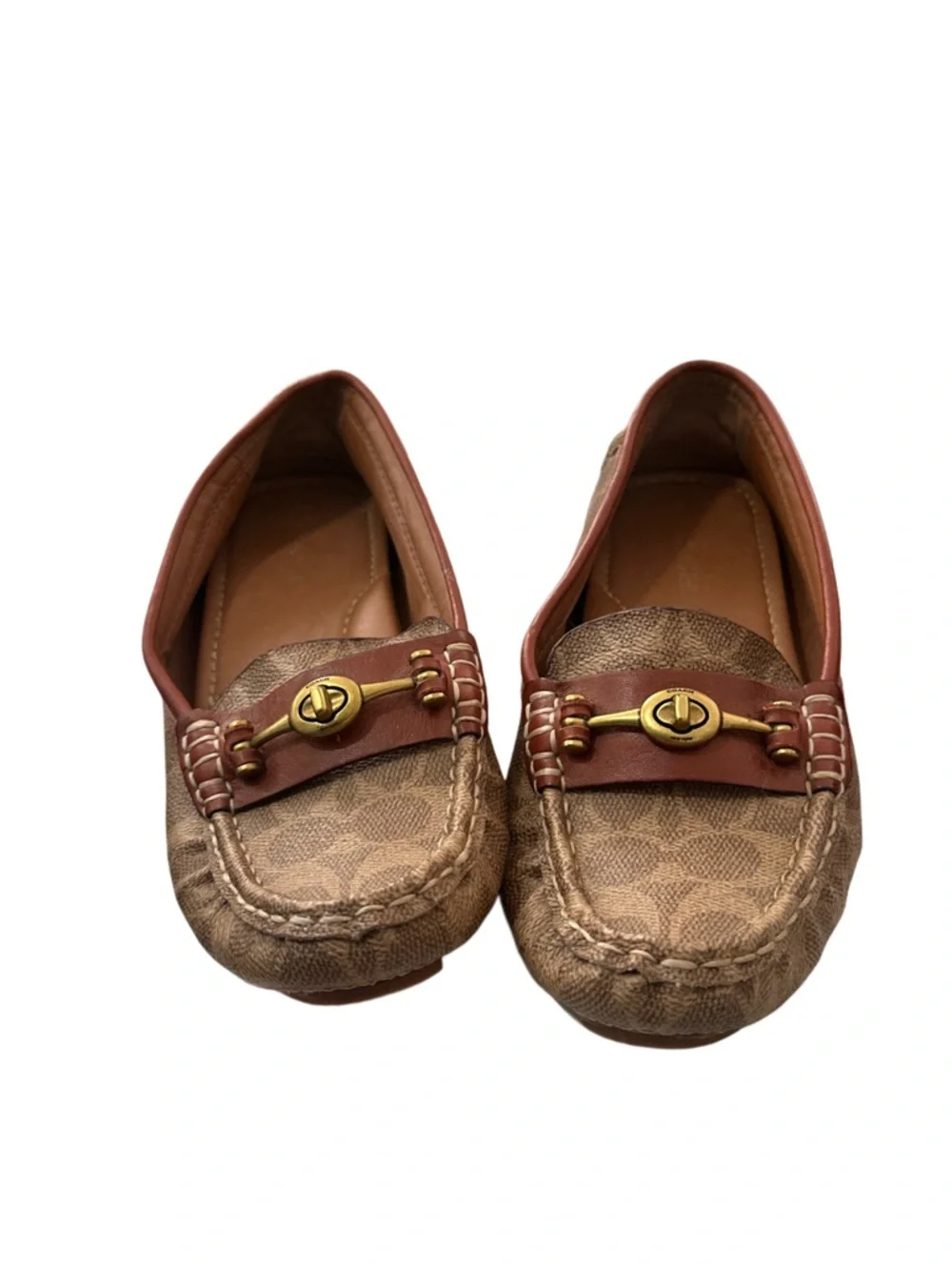 Coach Women's Crosby Turnlock Driver Loafers - Picture 7 of 10